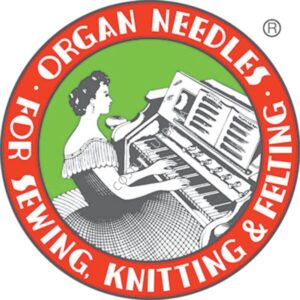 Logotipo de agulhas Organ